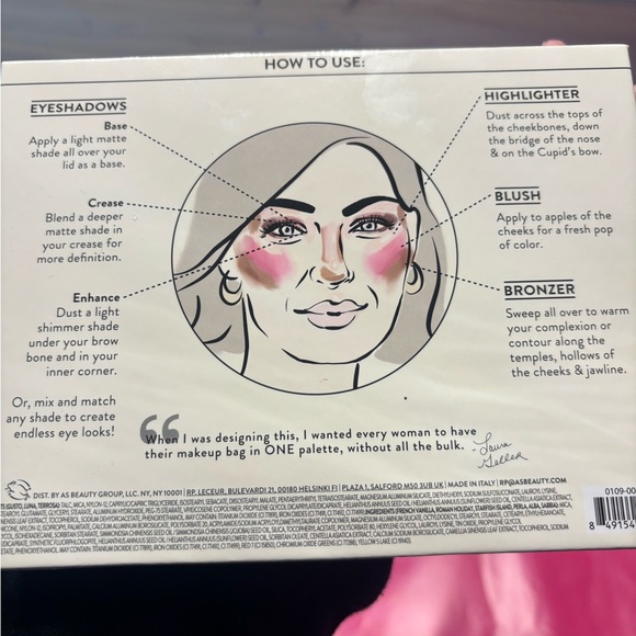 Laura Geller Tuscan Dreams Makeup Set - White and Gold - Picture 3 of 4